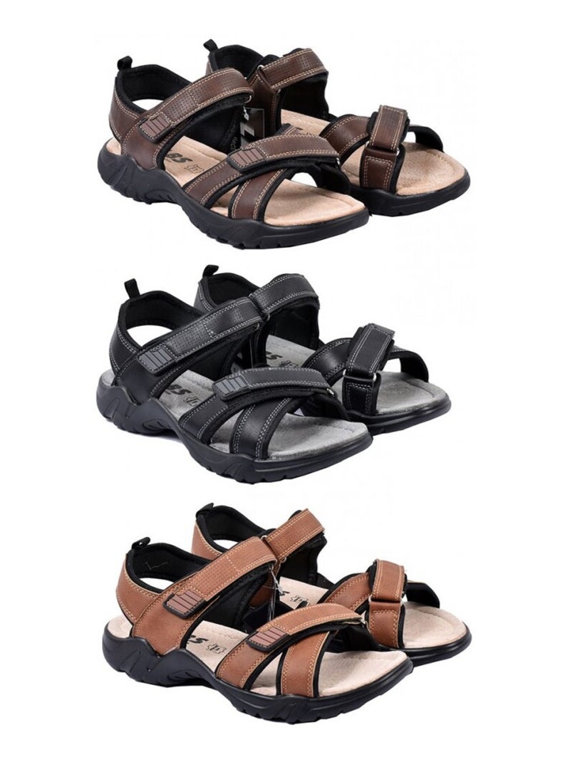 Sandalias PREMIUM LBS Scratch Camelo - Kiabi