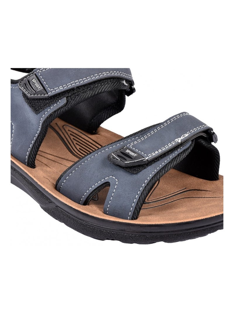 Sandalias PREMIUM Scratch Azul - Kiabi