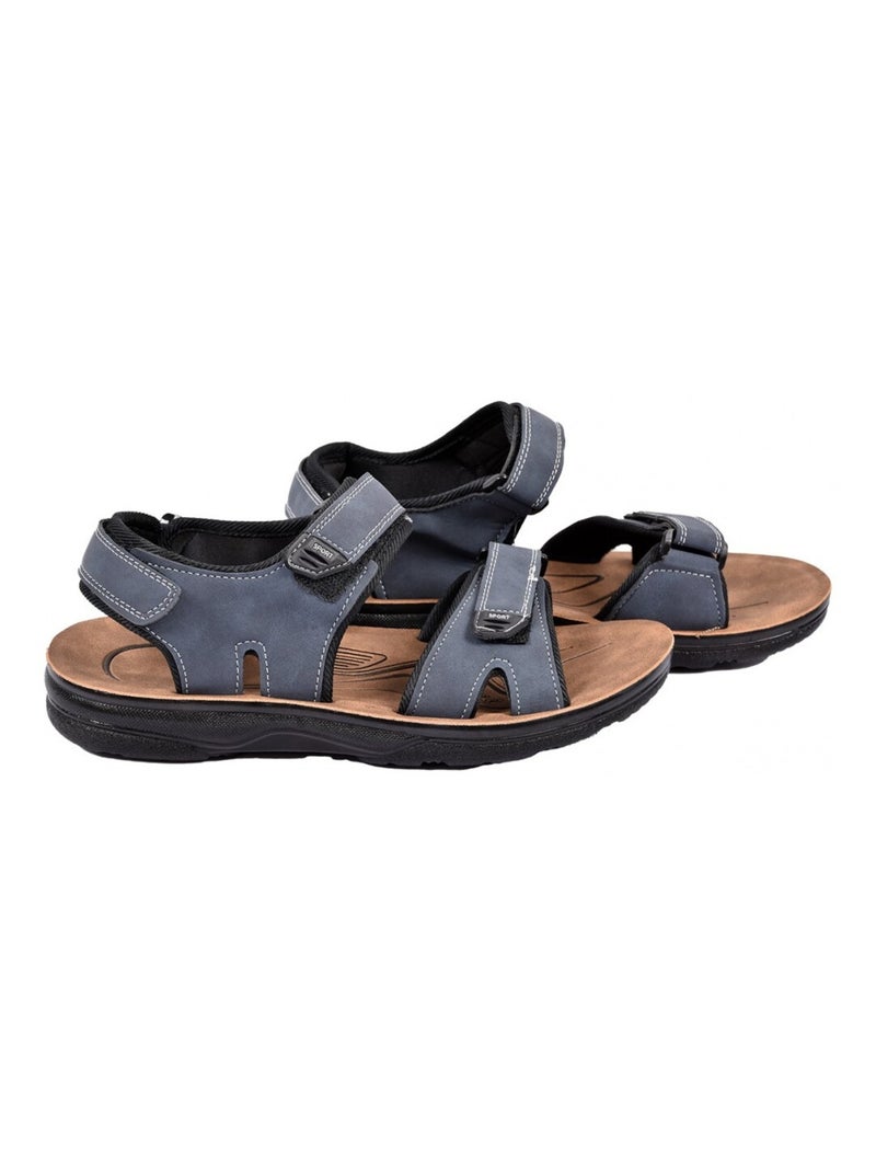 Sandalias PREMIUM Scratch Azul - Kiabi