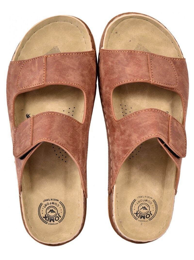 Sandalias PREMIUM Scratch Camelo - Kiabi