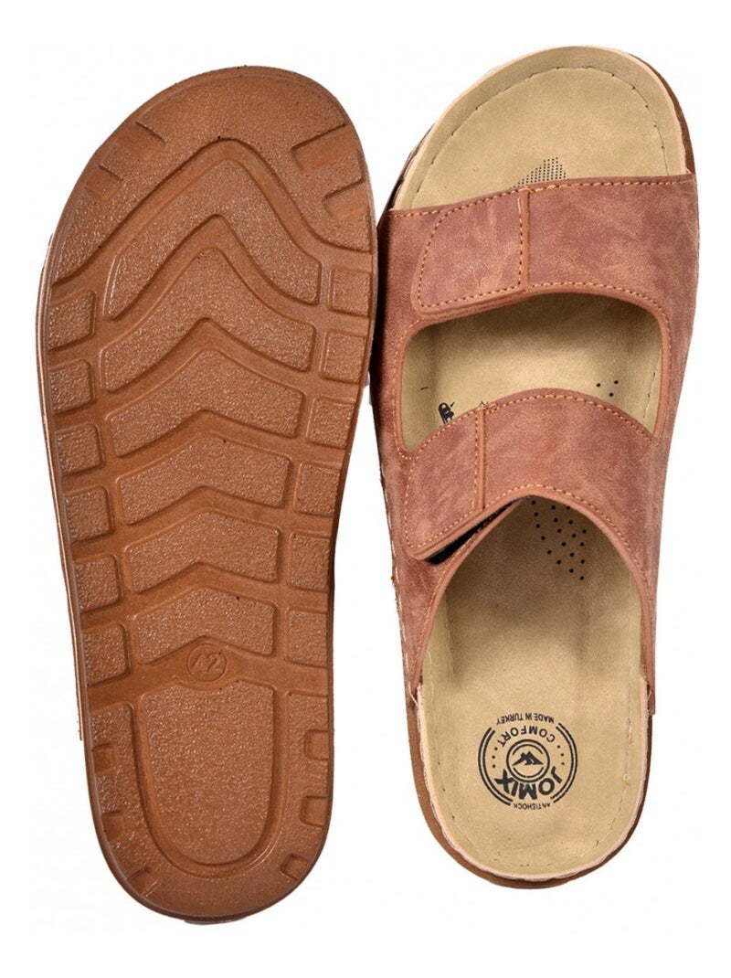 Sandalias PREMIUM Scratch Camelo - Kiabi