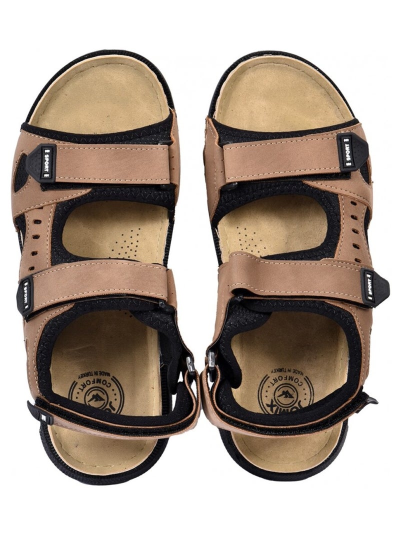 Sandalias PREMIUM Scratch Camelo - Kiabi