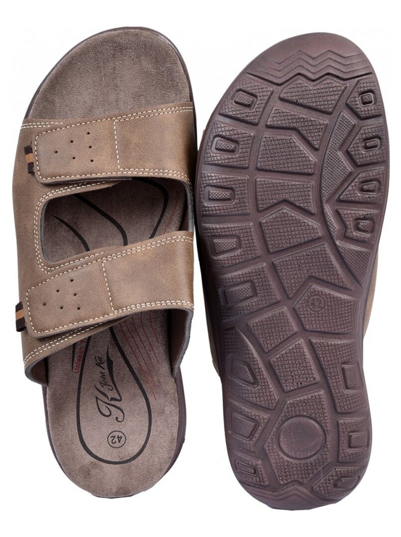 Sandalias PREMIUM Scratch Cáqui - Kiabi