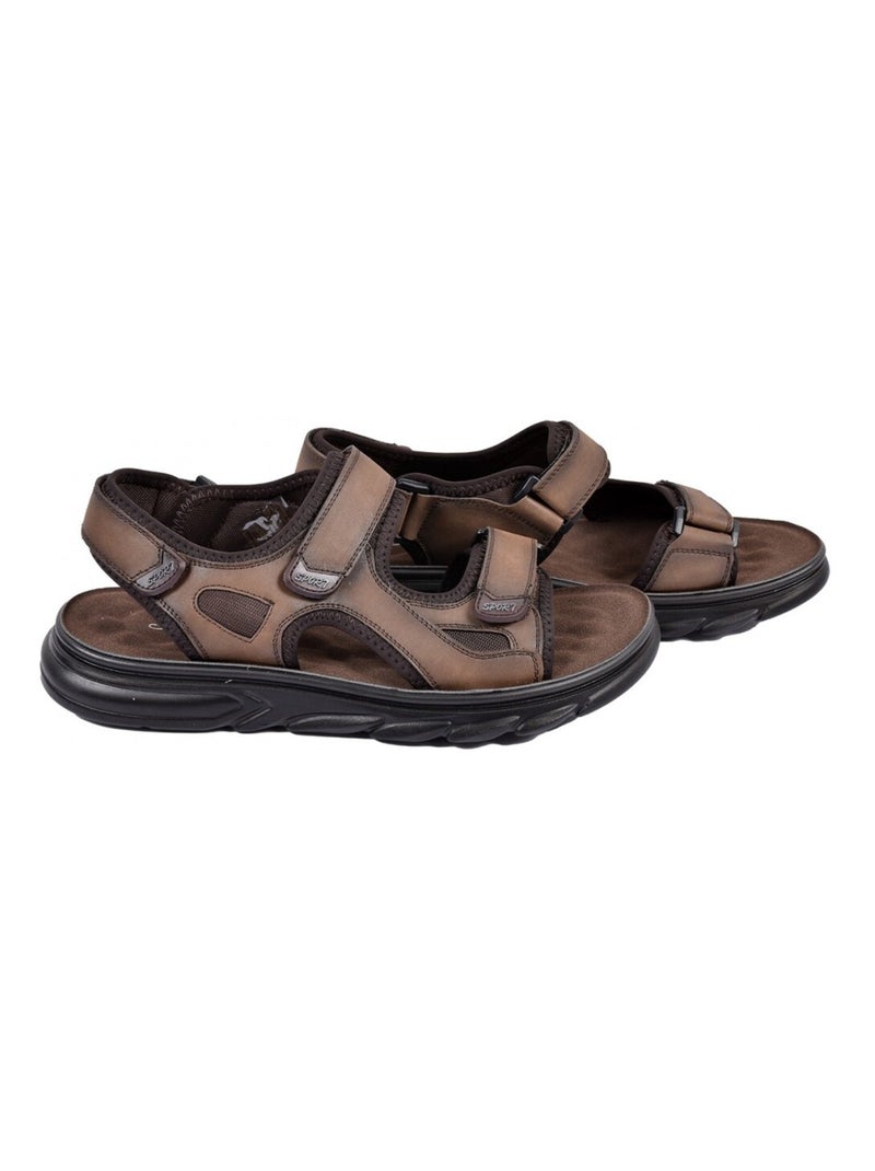 Sandalias PREMIUM Scratch Castanho - Kiabi