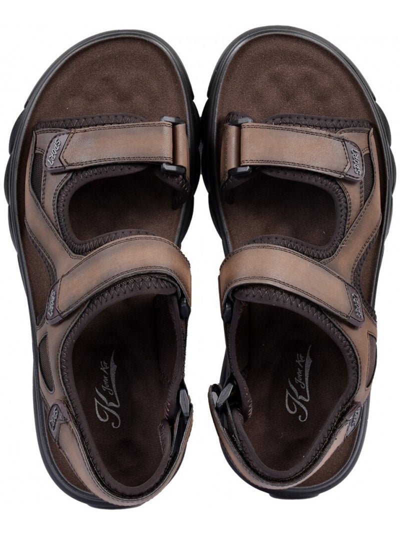 Sandalias PREMIUM Scratch Castanho - Kiabi