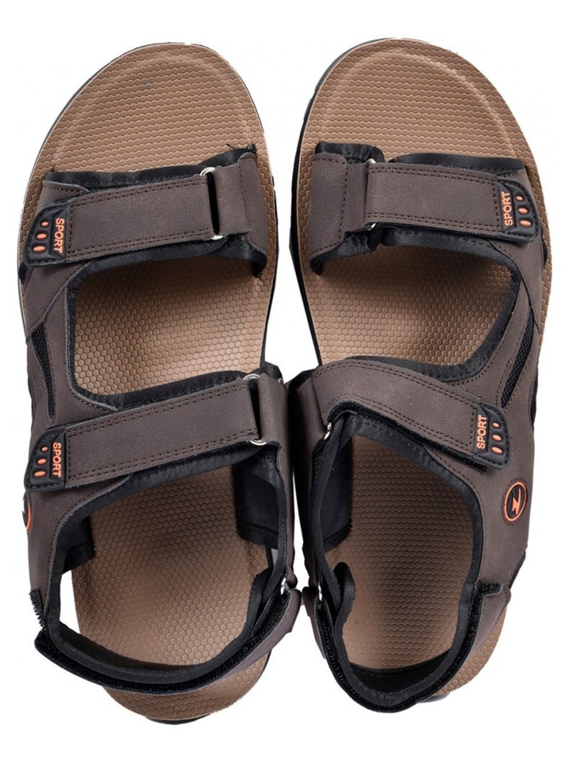 Sandalias PREMIUM Scratch Castanho - Kiabi