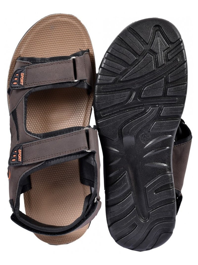 Sandalias PREMIUM Scratch Castanho - Kiabi