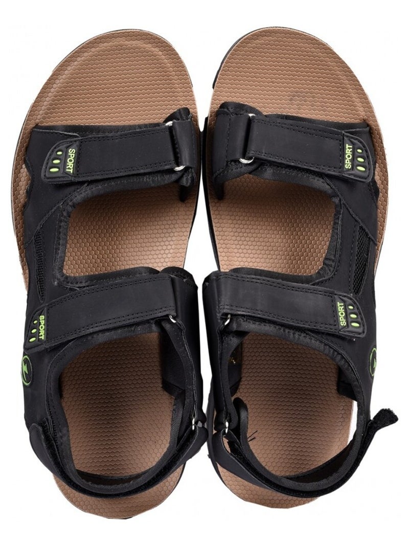 Sandalias PREMIUM Scratch Preto - Kiabi