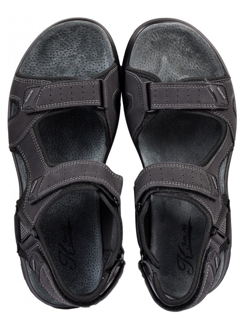 Sandalias PREMIUM Scratch Preto - Kiabi