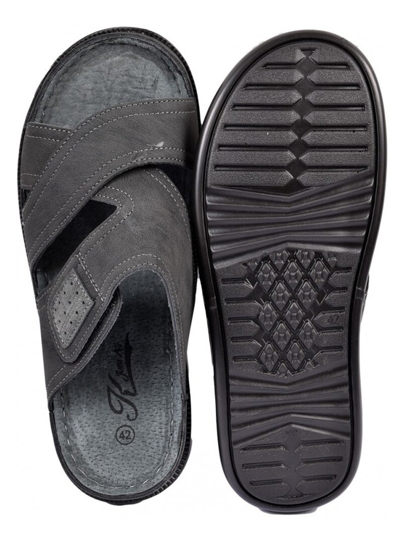 Sandalias PREMIUM Scratch Preto - Kiabi