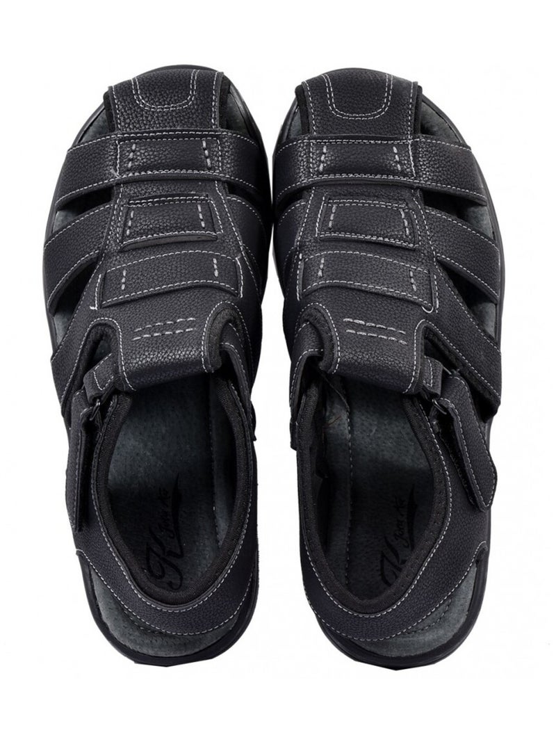 Sandalias PREMIUM Scratch Preto - Kiabi
