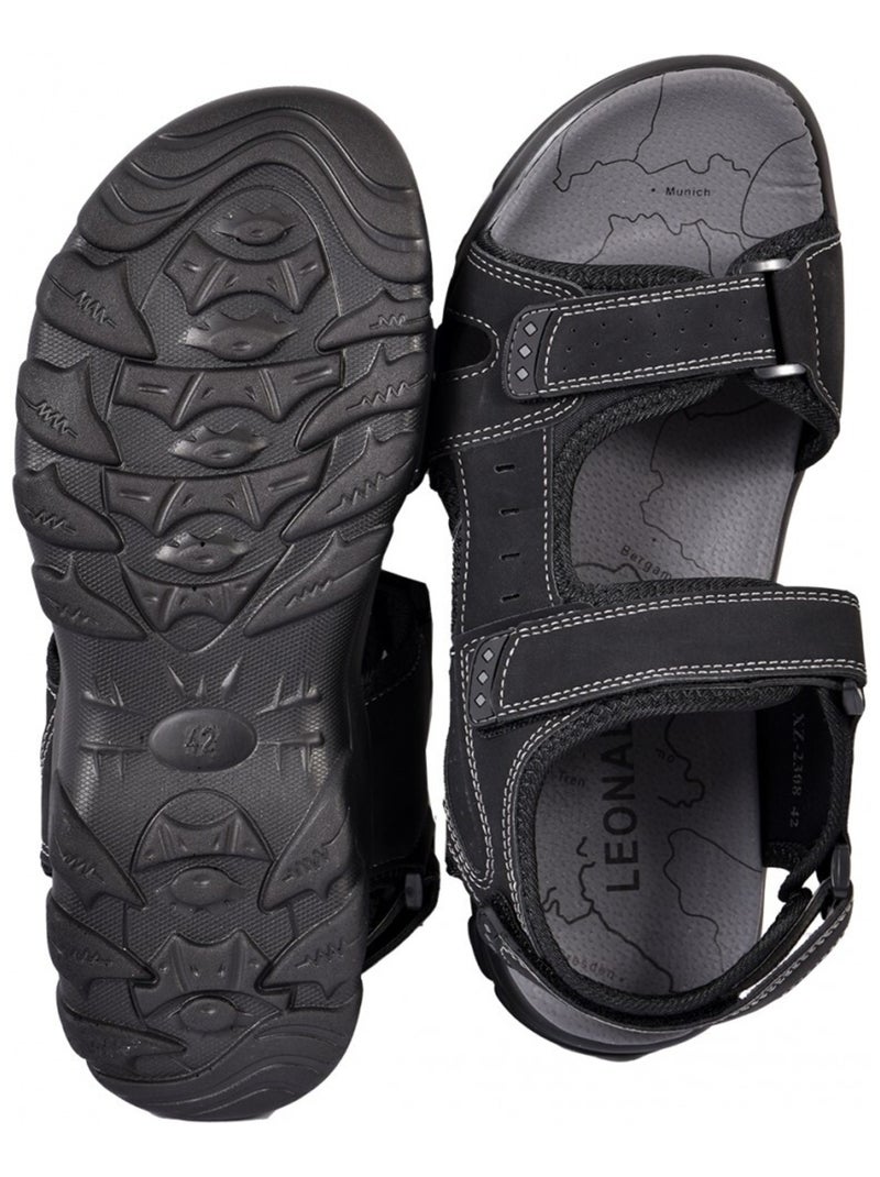 Sandalias PREMIUM Scratch Preto - Kiabi