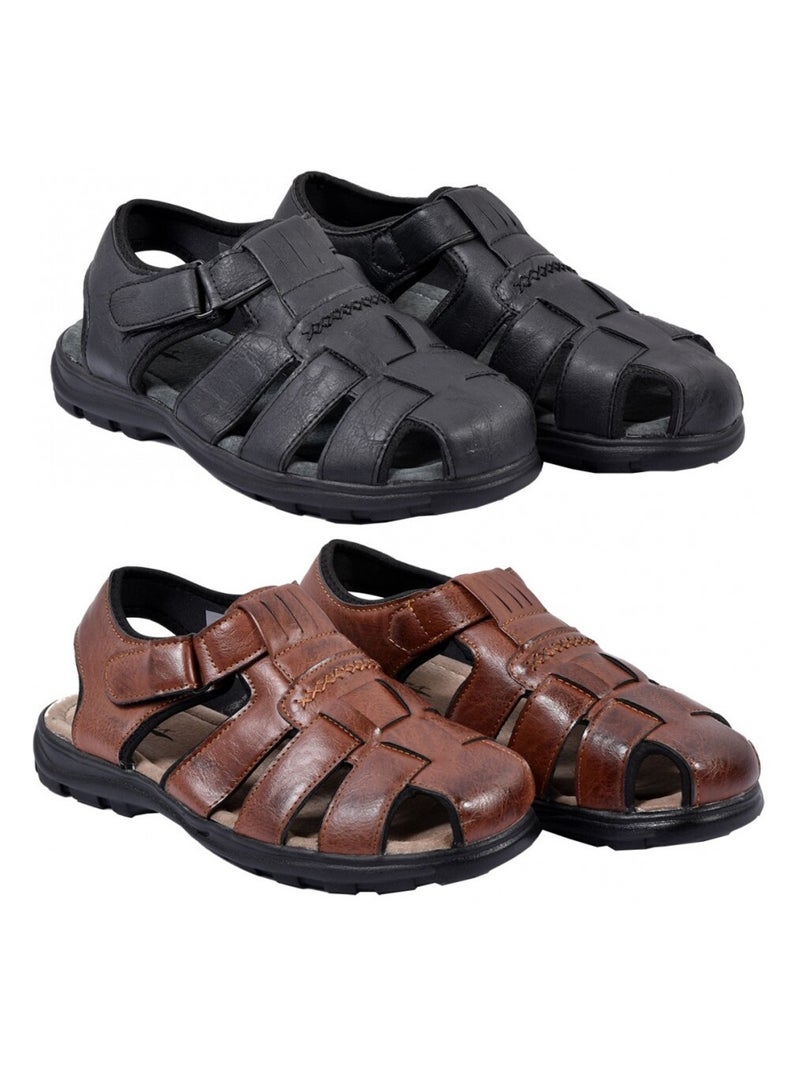 Sandalias PREMIUM Scratch Preto - Kiabi
