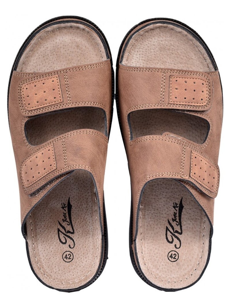 Sandalias PREMIUM Scratch Toupe - Kiabi
