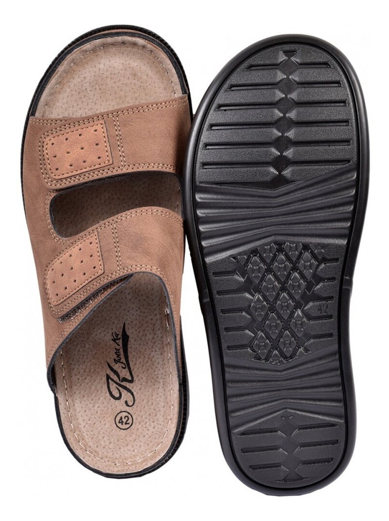 Sandalias PREMIUM Scratch Toupe - Kiabi