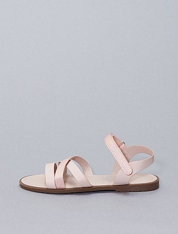 sandalias rasas de cerimonia