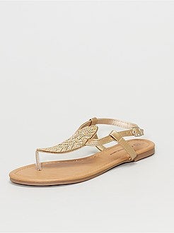 Sandálias rasas - Kiabi