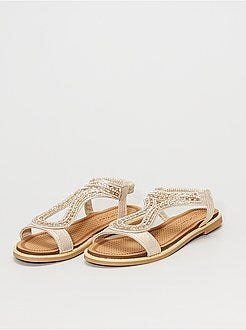 Sandálias rasas - Kiabi