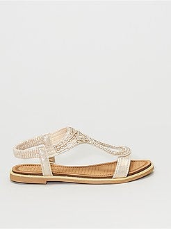 Sandálias rasas - Kiabi