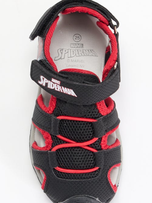 Sandálias semiabertas \'Spiderman\' - Kiabi