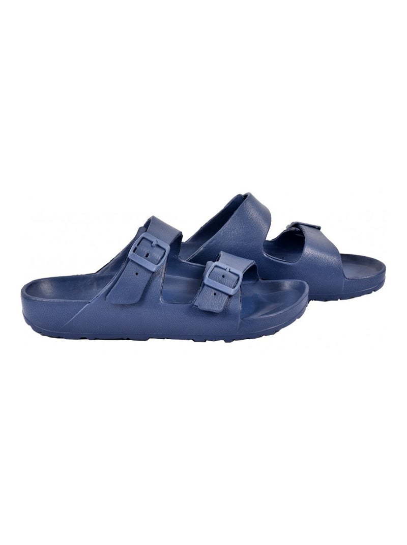 Sandalias Tamancos EVA Fivela Azul-marinho - Kiabi