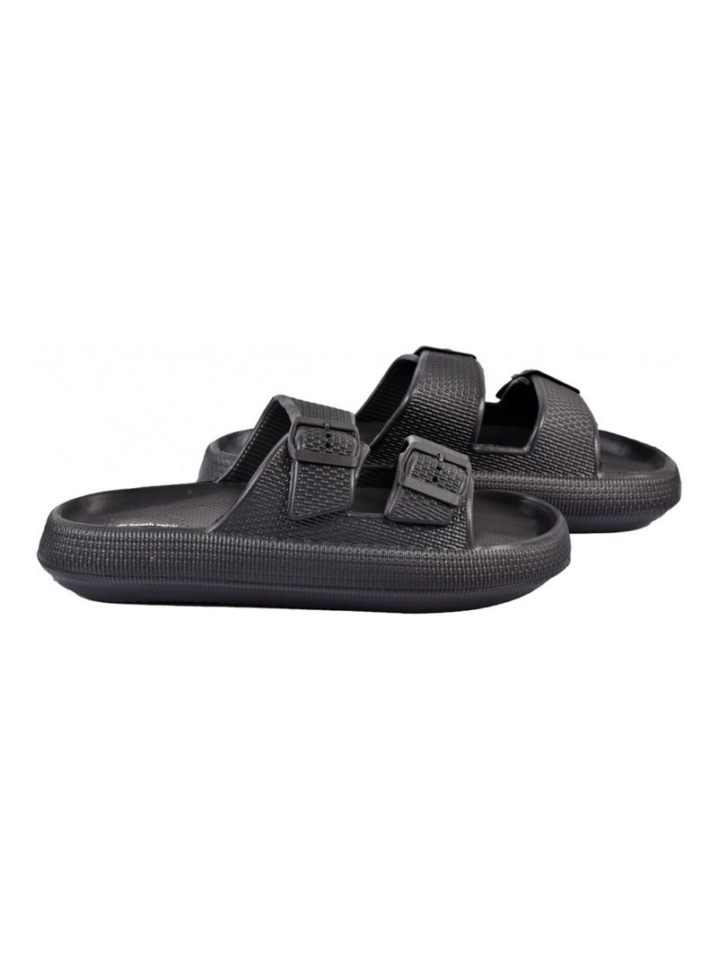 Sandalias Tamancos EVA Fivela Preto - Kiabi