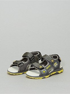 Menino 3-12 anos - Sandálias tipo desportivo estampadas - Kiabi