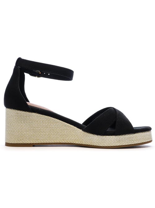 Sandálias Tommy Hilfiger Flag Criss-cross Pretas para Mulher - Kiabi Sandálias Tommy Hilfiger Flag Criss-cross Pretas para Mulher - Kiabi