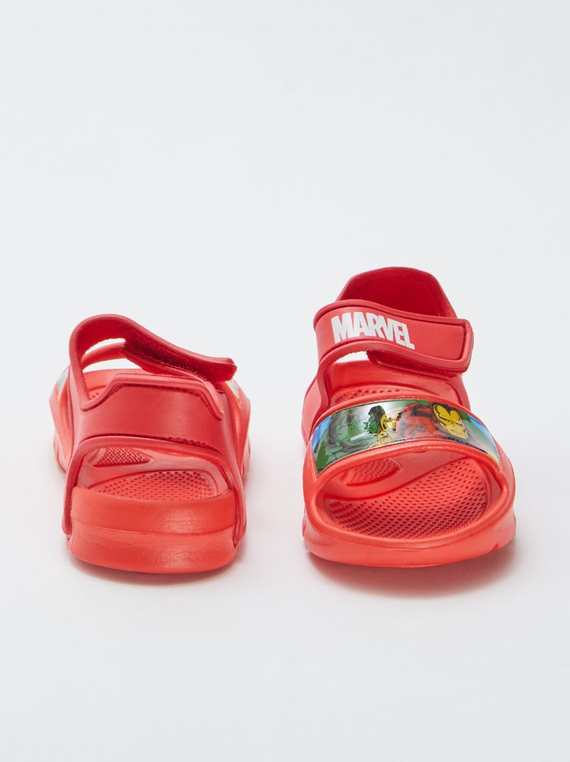 Sandálias 'Vingadores' 'Marvel' VERMELHO - Kiabi