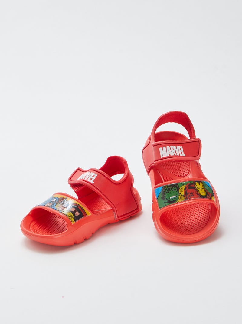 Sandálias 'Vingadores' 'Marvel' VERMELHO - Kiabi