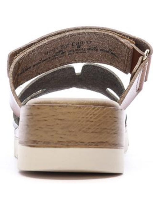 Sandálias Xti 144125 em Caqui e Castanho para Mulher - Kiabi Sandálias Xti 144125 em Caqui e Castanho para Mulher - Kiabi