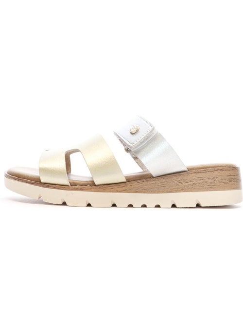 Sandálias Xti 144125 Prateadas e Douradas para Mulher - Kiabi