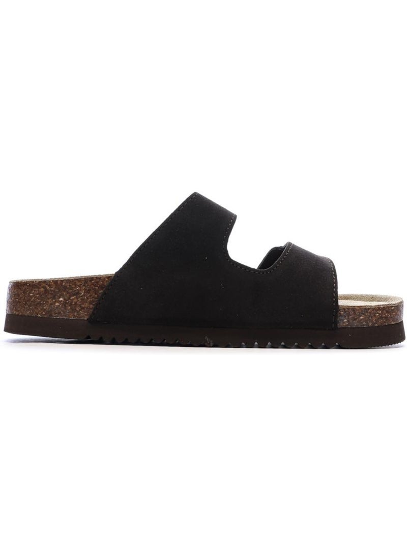 Sandálias xti de couro castanhas para mulher 1425521 Castanho-capuccino - Kiabi