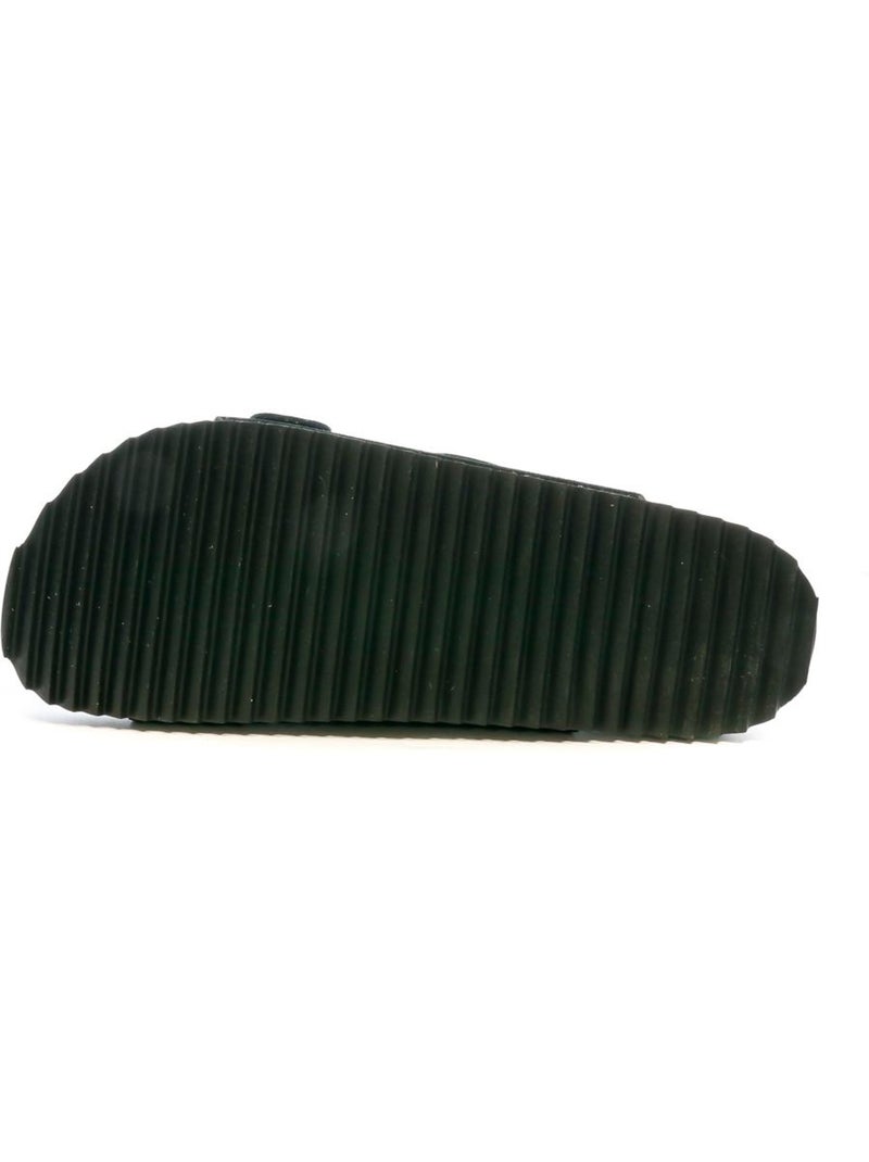 Sandálias Xti de Couro Pretas para Homem 142553 Preto - Kiabi