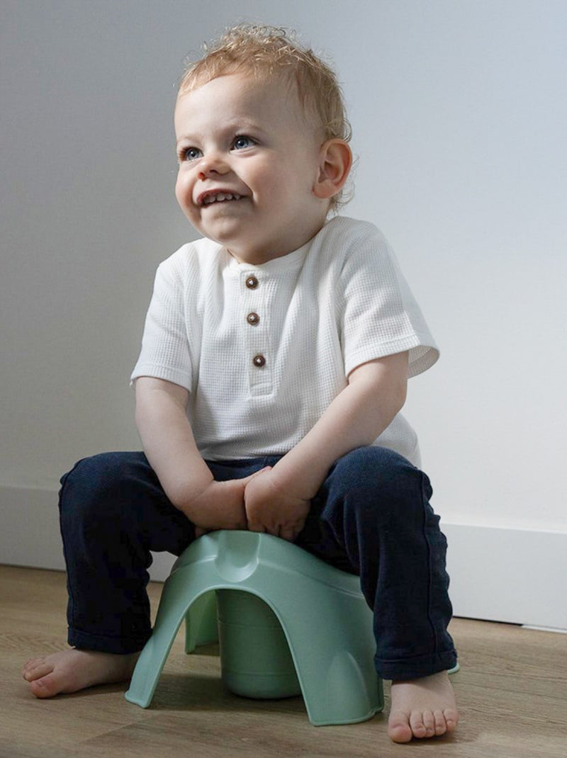 Sanitário de treino ergonómico thermobaby initio verde sem bpa Verde - Kiabi