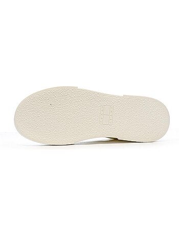 Sapatilhas Amarelas Tommy Hilfiger Foxing Flatform para Mulher