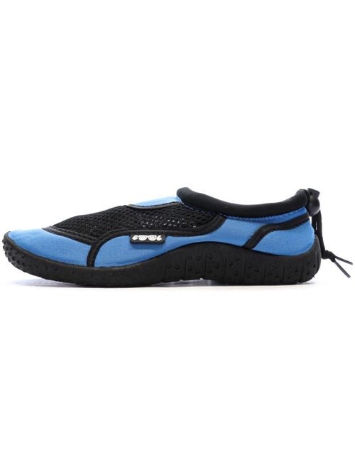 Sapatilhas aquáticas infantis cool shoe skin azul/preto - Kiabi Sapatilhas aquáticas infantis cool shoe skin azul/preto - Kiabi