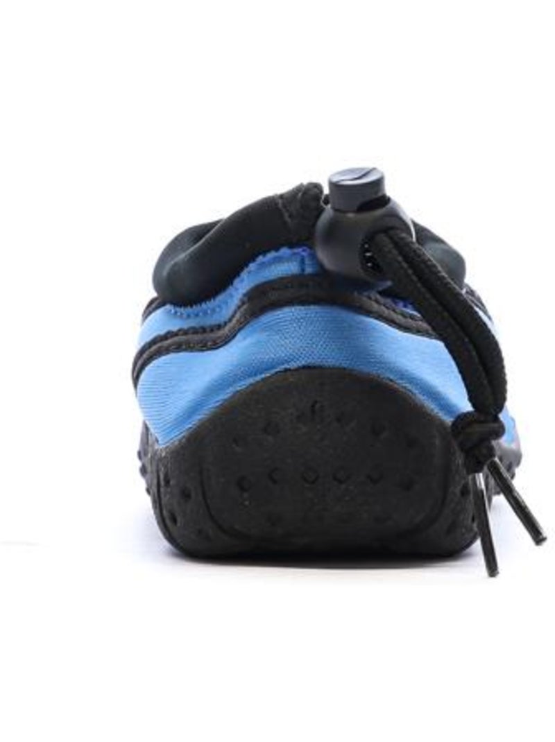 Sapatilhas aquáticas infantis cool shoe skin azul/preto Azul - Kiabi