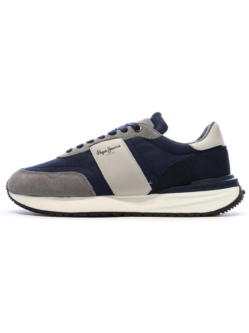 Sapatilhas Azuis para Homem Pepe Jeans Buster Supra Azul - Kiabi