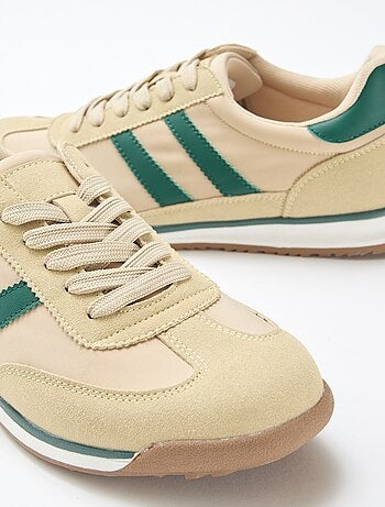 Sapatilhas baixas bicolores