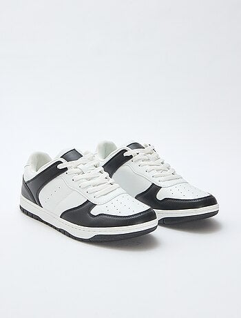 Sapatilhas baixas bicolores