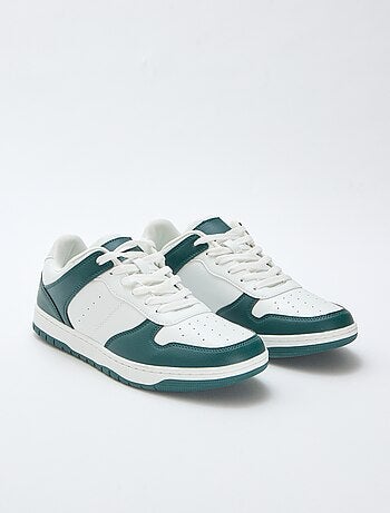 Sapatilhas baixas bicolores