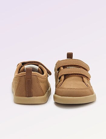 Kitchoun - Sapatilhas baixas com fecho de velcro - Barefoot