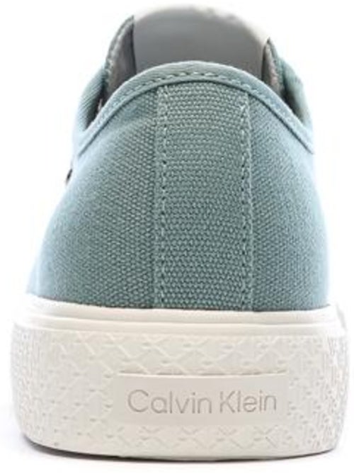 Sapatilhas Baixas de Renda Azul para Mulher Calvin Klein Jeans - Kiabi