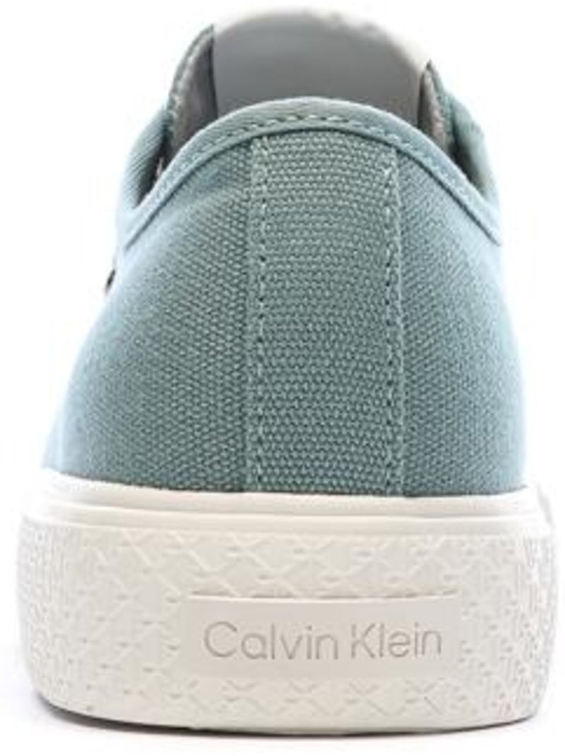 Sapatilhas Baixas de Renda Azul para Mulher Calvin Klein Jeans Azul - Kiabi