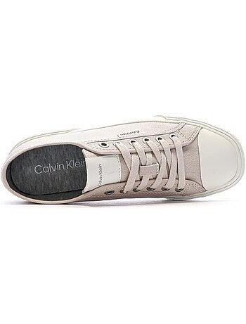 Sapatilhas Baixas de Renda Azul para Mulher Calvin Klein Jeans