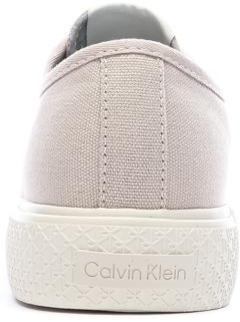 Sapatilhas Baixas de Renda Rosa para Mulher Calvin Klein Jeans Rosa - Kiabi