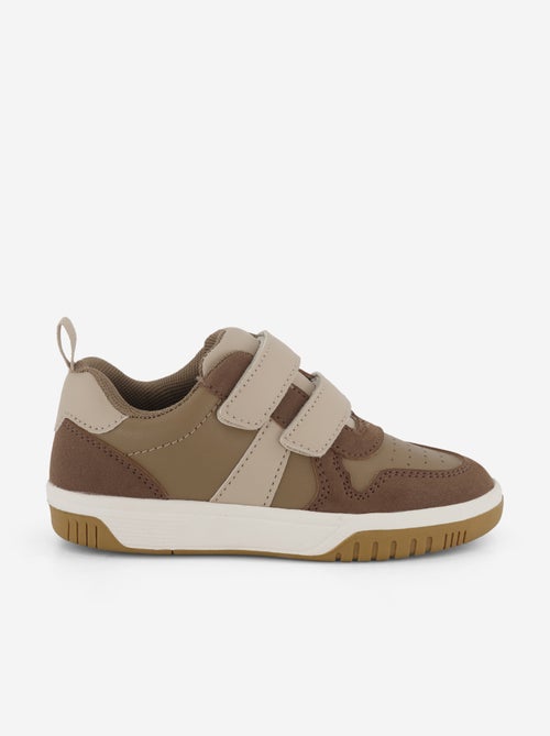 Sapatilhas baixas de velcro - Kiabi
