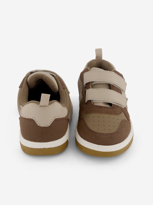 Sapatilhas baixas de velcro - Kiabi