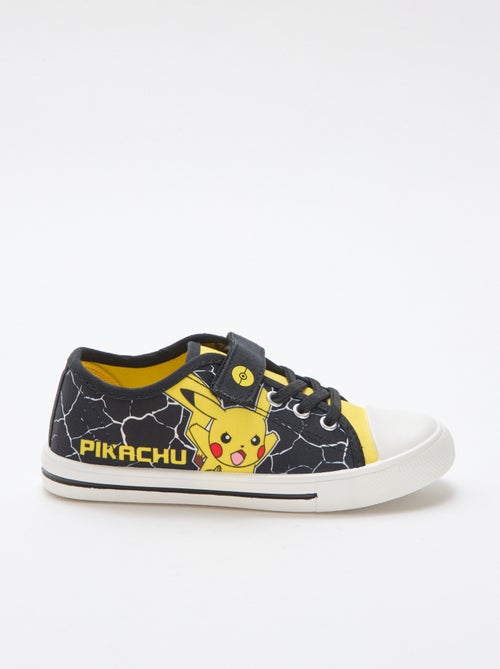 Sapatilhas baixas 'Pikachu' em lona - Kiabi